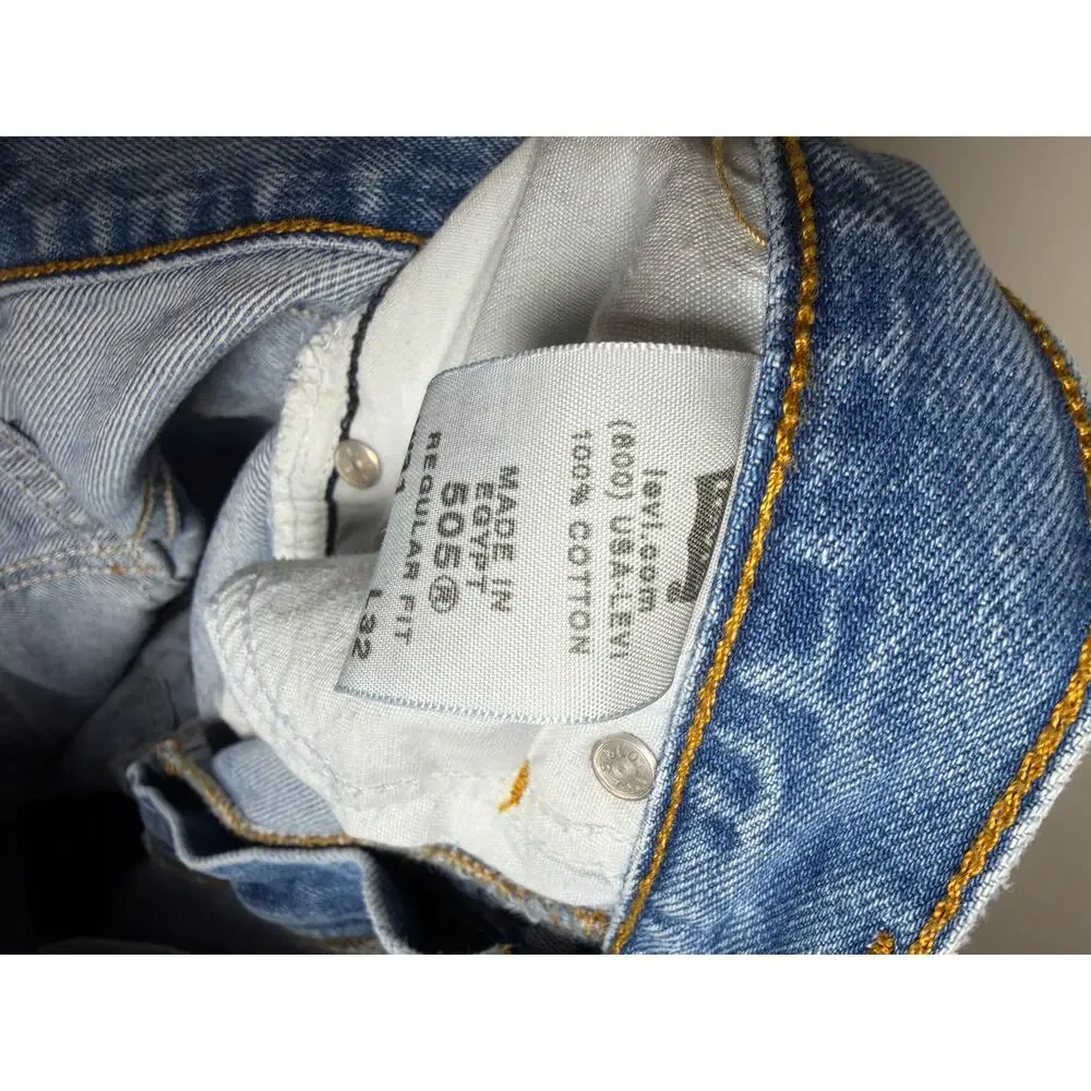 Levi's 505 Vintage W31 L32 100% Cotton